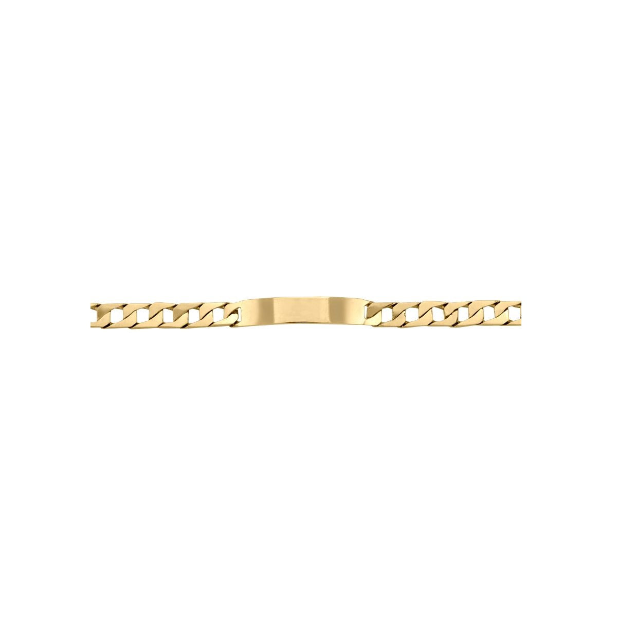 B0201, Gold Bracelet, Engravable ID, Yellow Gold