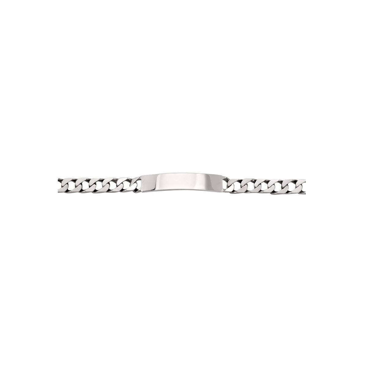 B0204, Gold Bracelet, Engravable ID, Yellow or White Gold