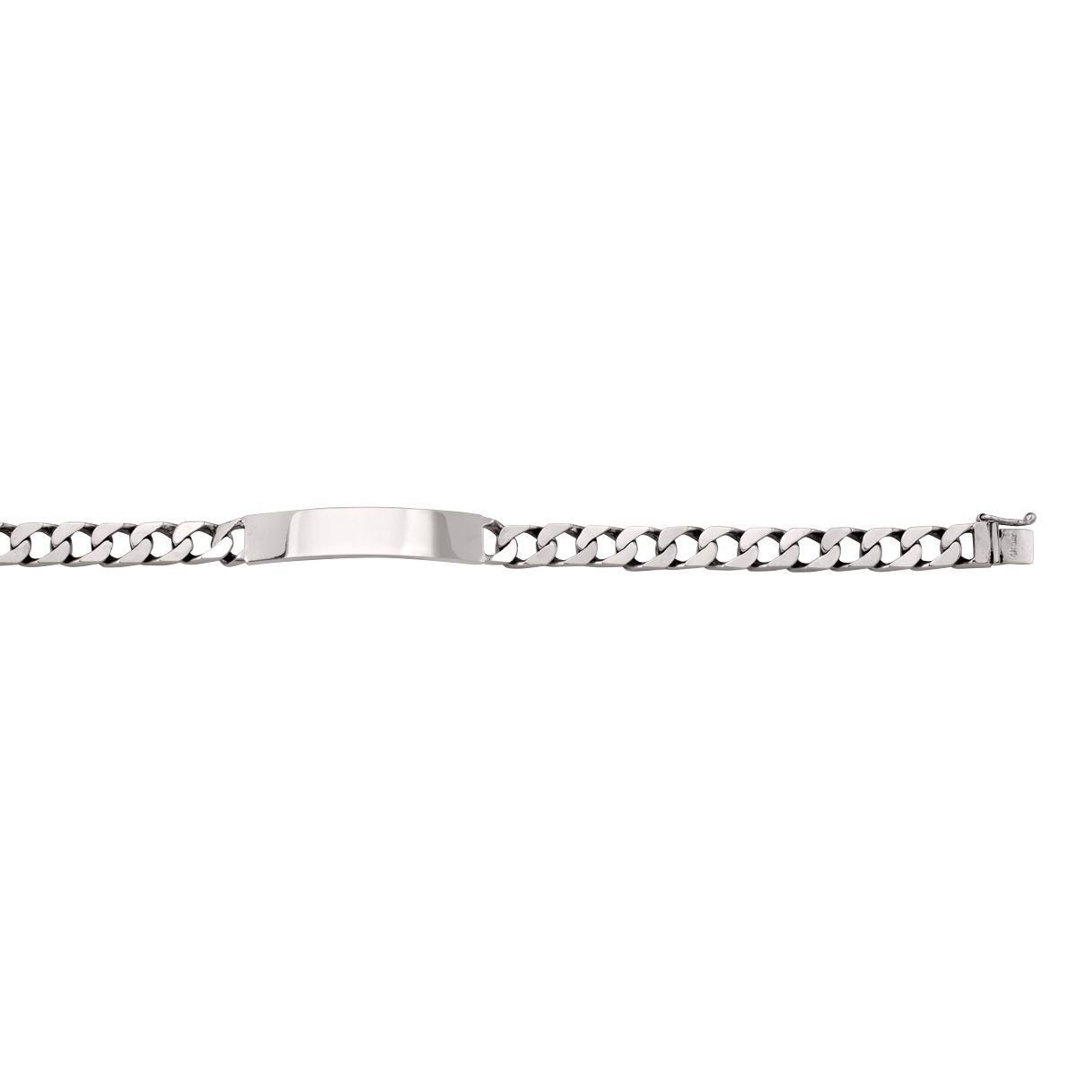 B0204, Gold Bracelet, Engravable ID, Yellow or White Gold