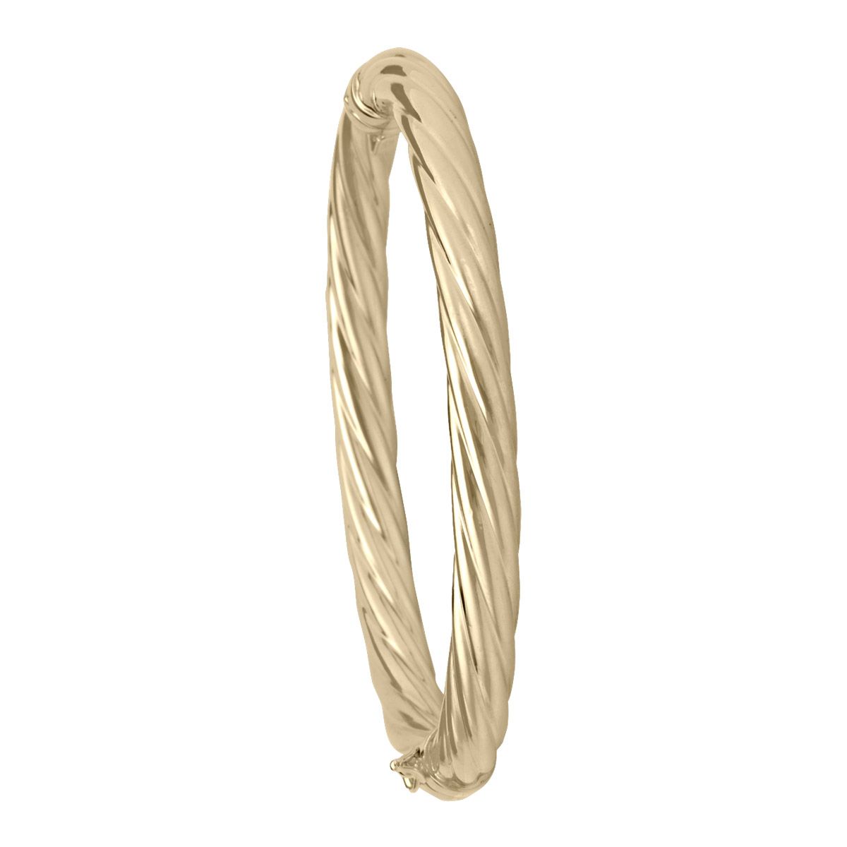 BBG0201, Gold Bangle, Hinged, Yellow or White Gold