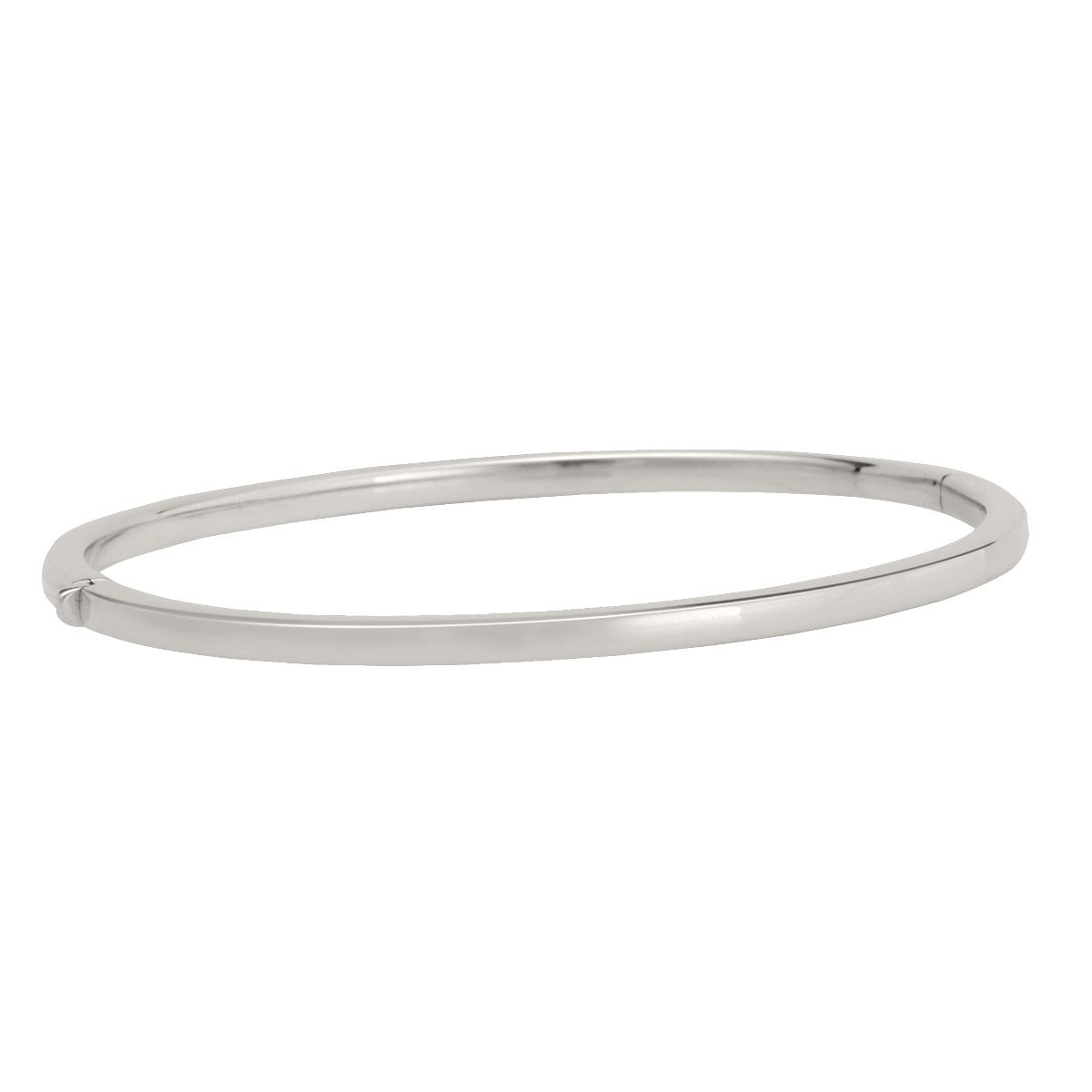 BBG0301, Gold Bangle, Hinged, Yellow or White Gold