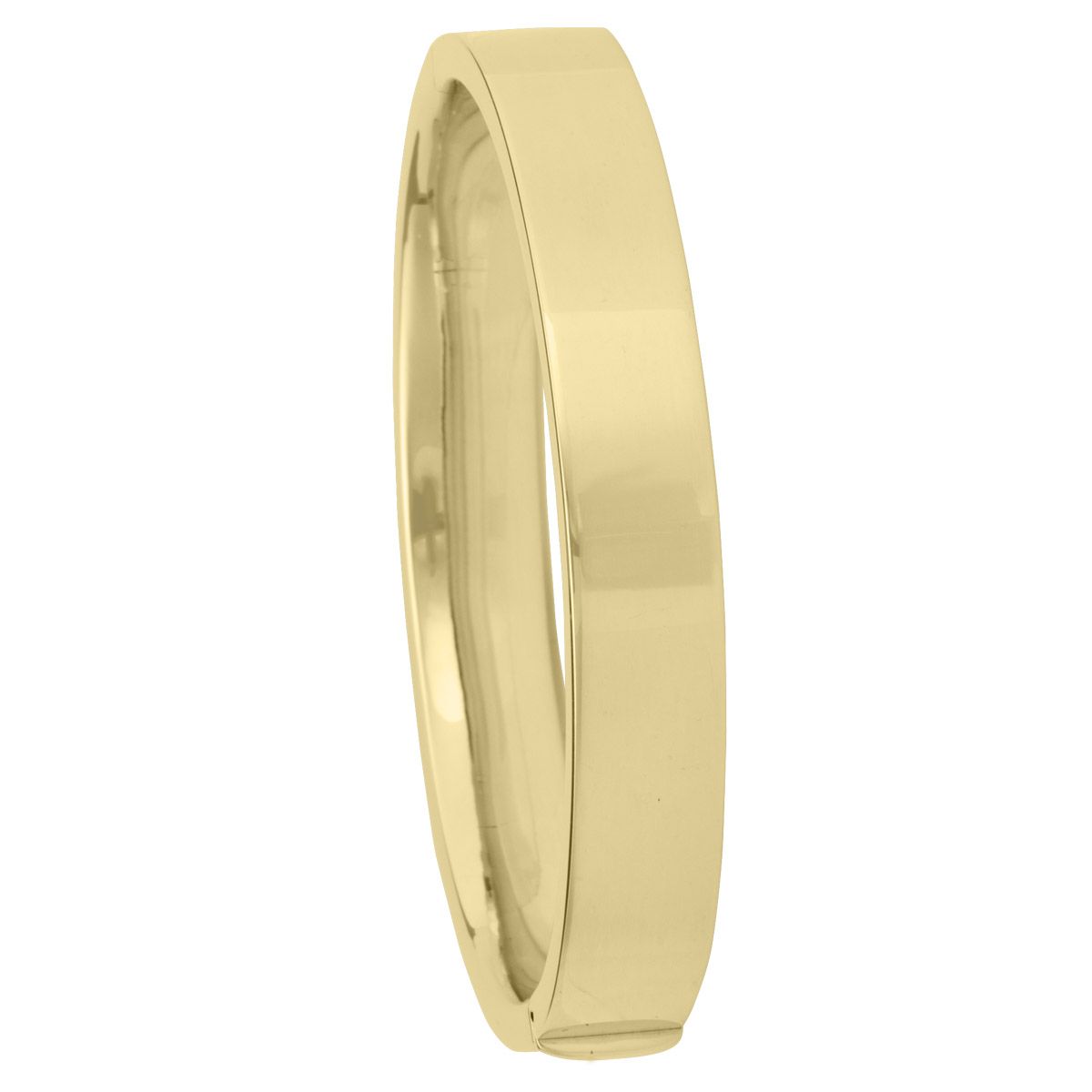 BBG0301, Gold Bangle, Hinged, Yellow or White Gold