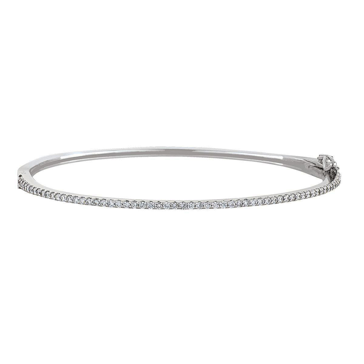 BBGD0102, Gold Bangle,Hinged, Diamond, Single Row