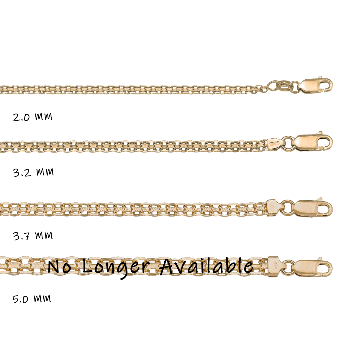 CBIS01, Gold Bracelet, Bismark, Yellow Gold