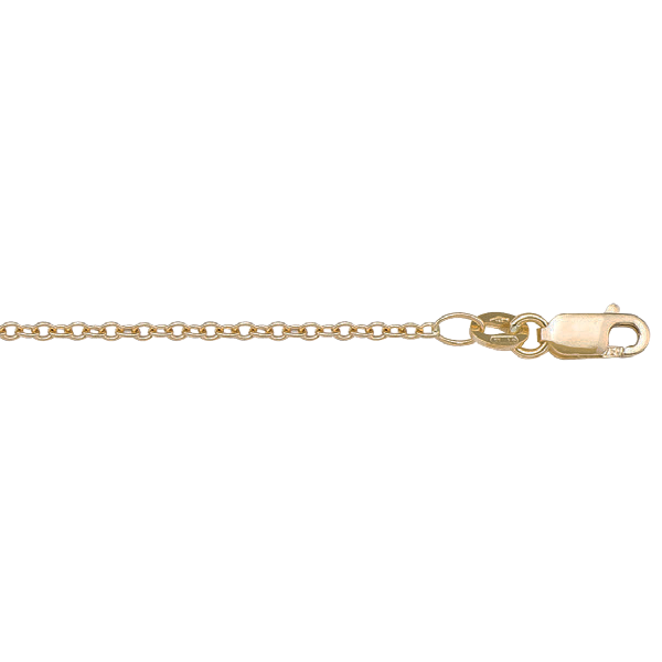 CCBL03, Gold Chain, Open Cable, Yellow Gold