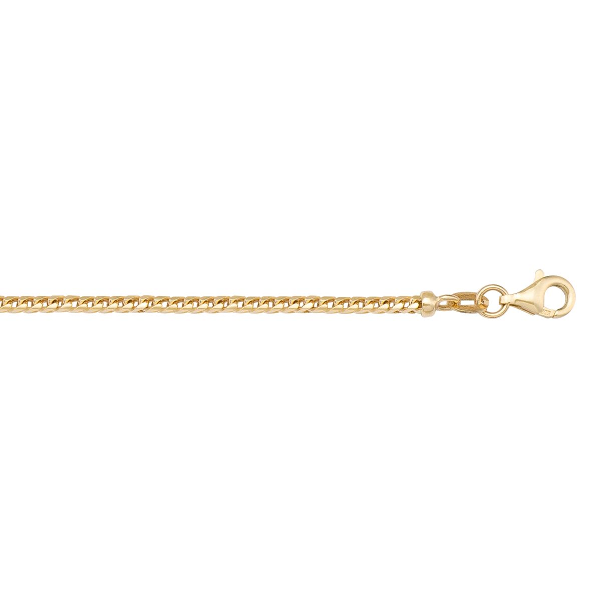 CFRA01, Gold Chain, Franco, Yellow Gold