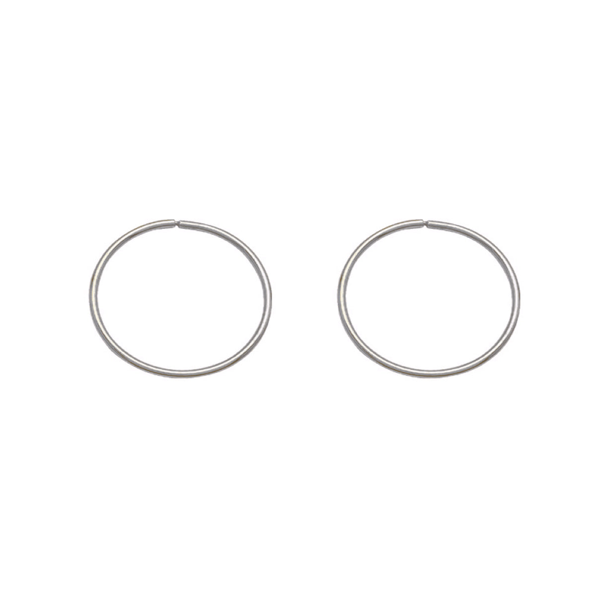 EH0301, Gold Earrings, Sleepers, 1 mm Tubing