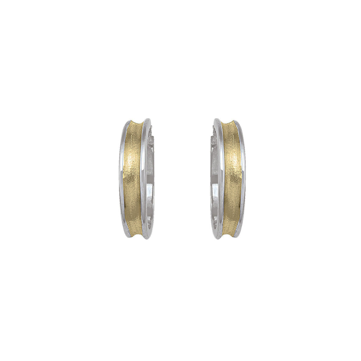EH0610, Gold Earrings, Hoops, 5.2 mm Tubing
