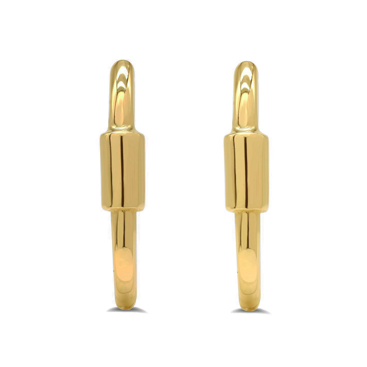 EHG0210, Gold Earrings, Huggies