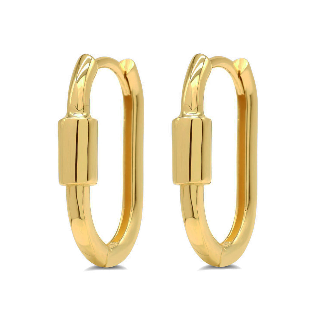 EHG0210, Gold Earrings, Huggies