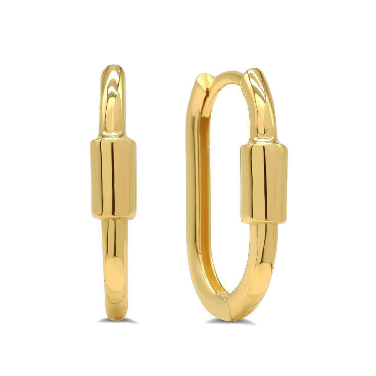 EHG0210, Gold Earrings, Huggies