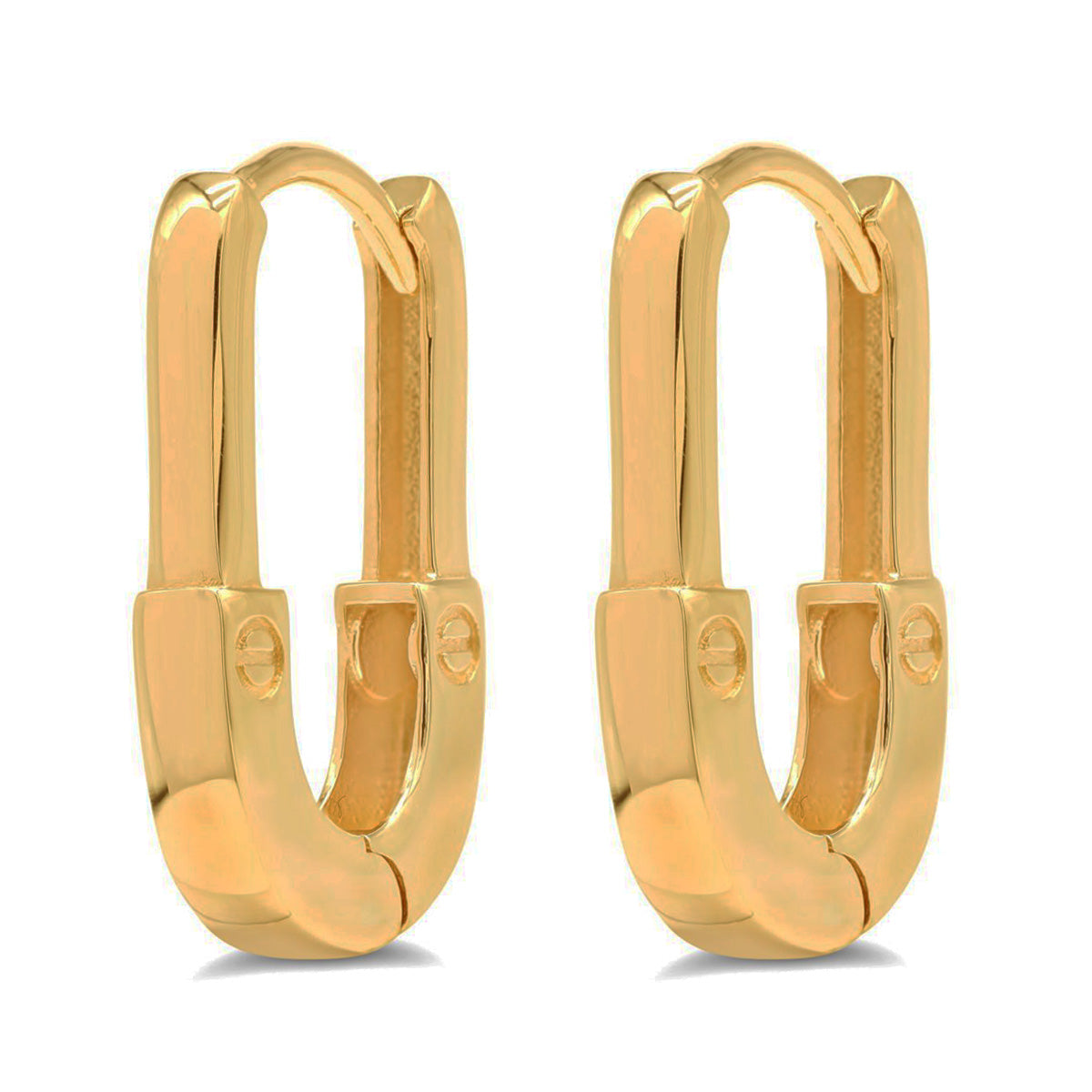 EHG0211, Gold Earrings, Huggies
