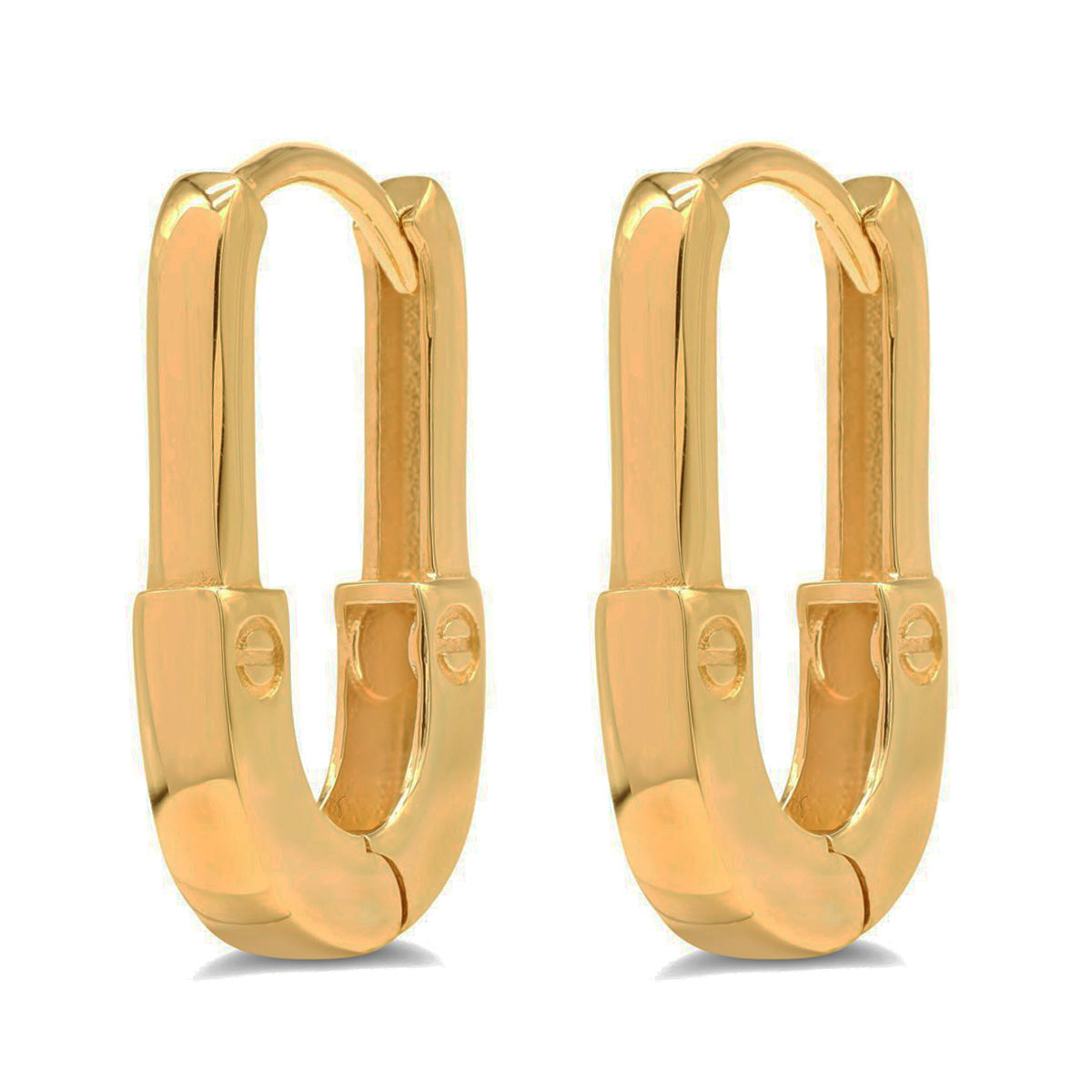EHG0211, Gold Earrings, Huggies