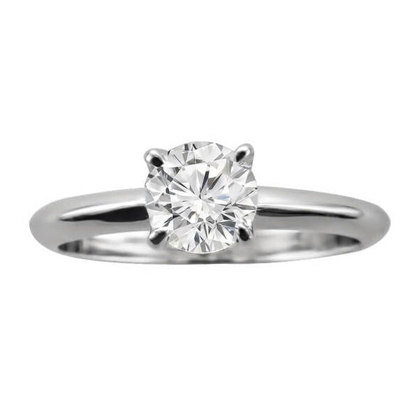 ERS0108, Gold Solitaire Engagement Ring, Setting Only