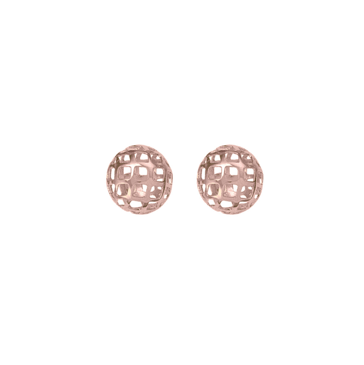 ES0113, Gold Earrings, Studs, Balls