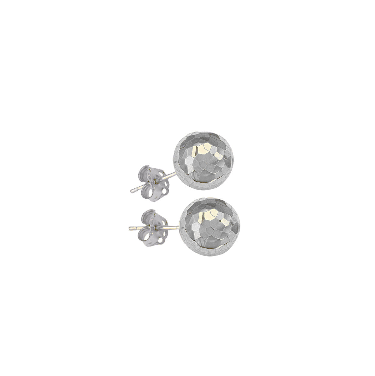 ES0114, Gold Earrings, Studs, Balls