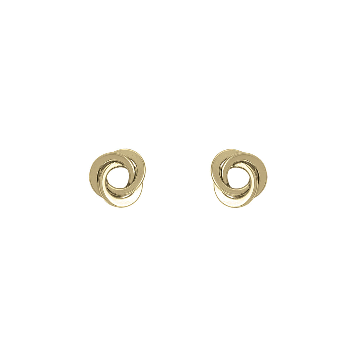 ES0120, Gold Earrings, Studs, Love Knot