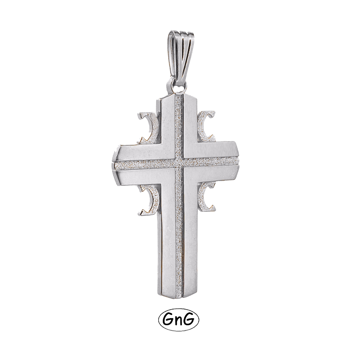 GE04, Gold Serbian Cross, 4C, GnG Design