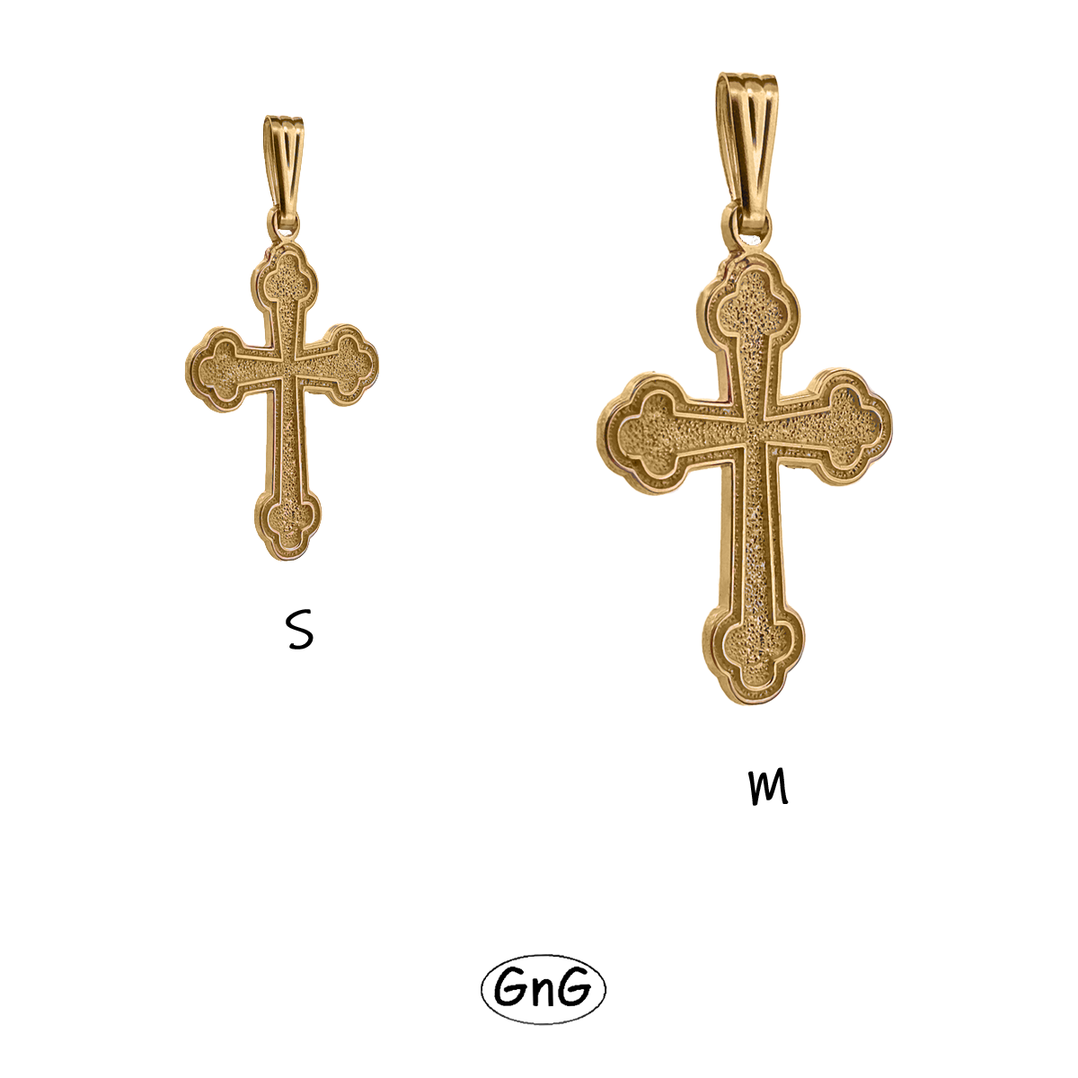 GE17, Gold Orthodox Cross, GnG Design