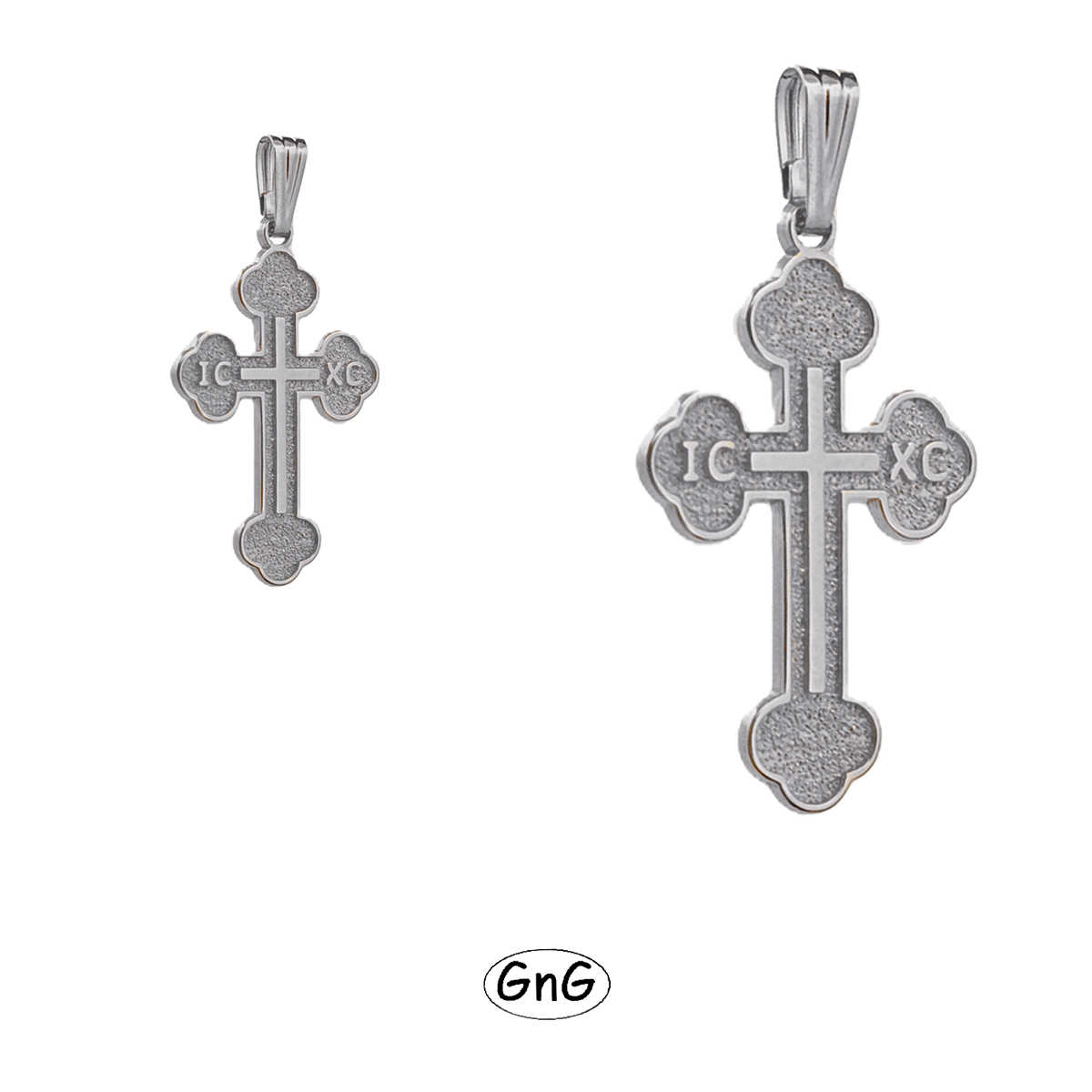 GE20, Gold Orthodox Cross, IC XC, GnG Design