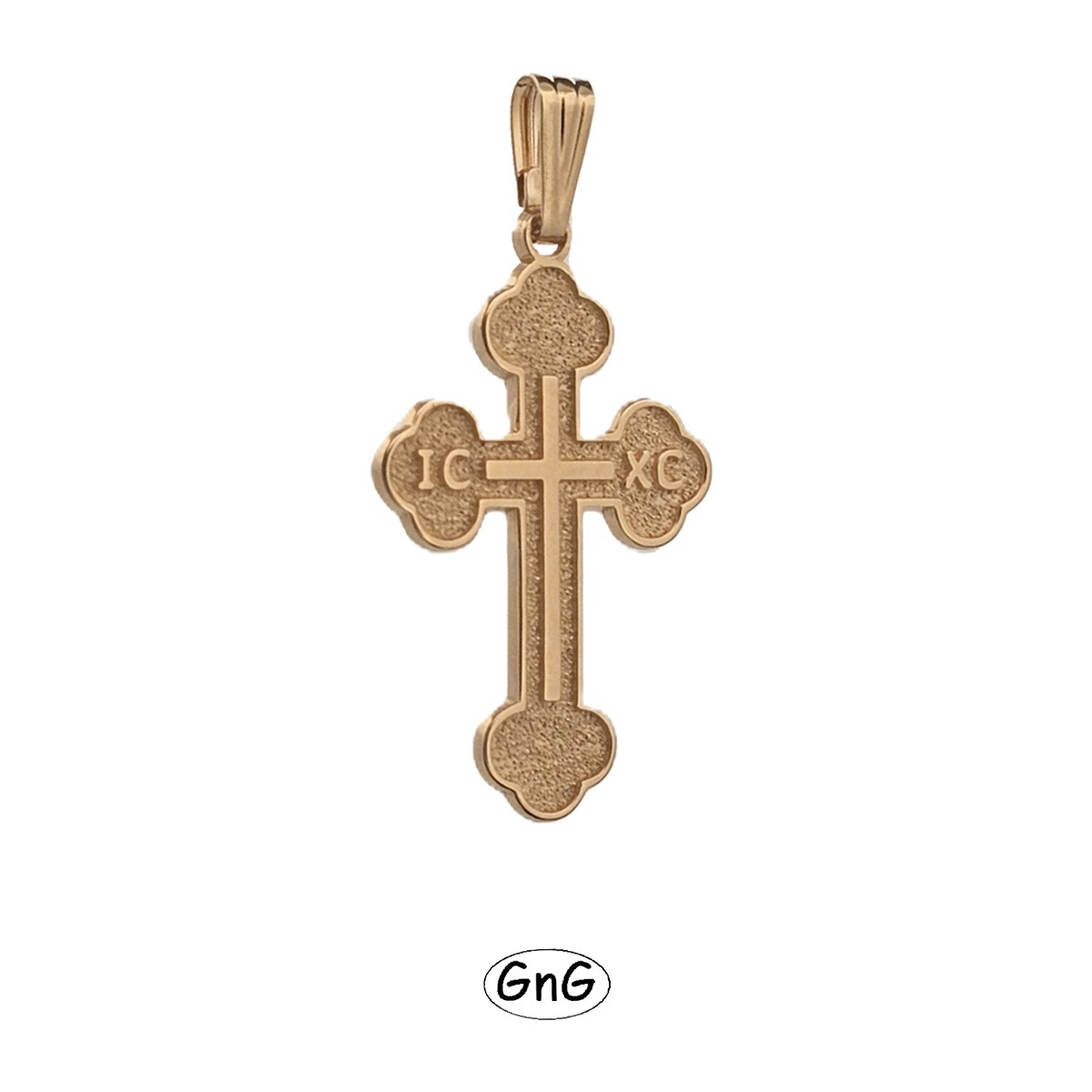 GE20, Gold Orthodox Cross, IC XC, GnG Design