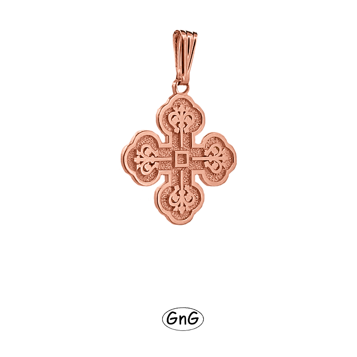 GE42, Gold Orthodox Pendant, GnG Design
