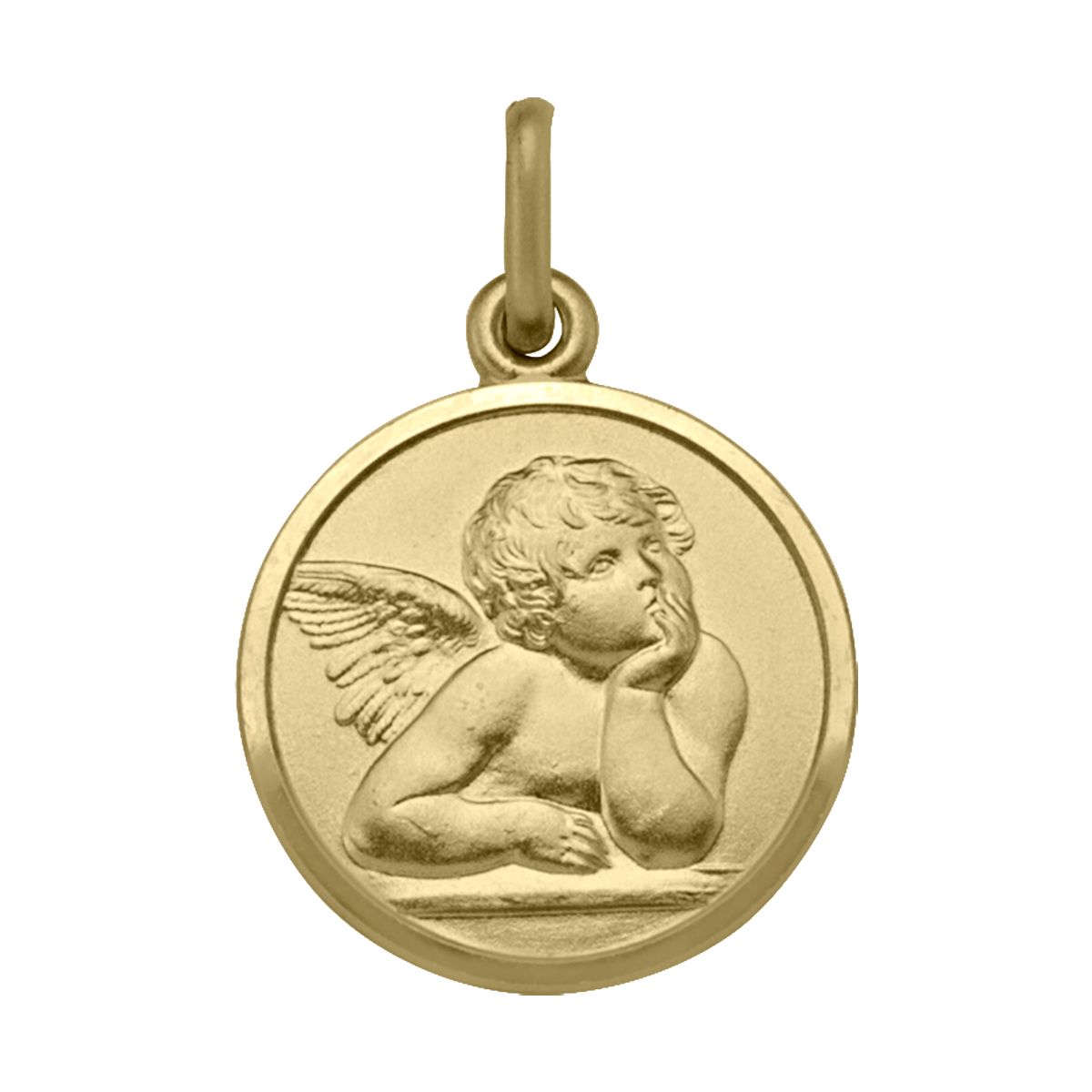 PAN0101, Gold Pendant, Angel