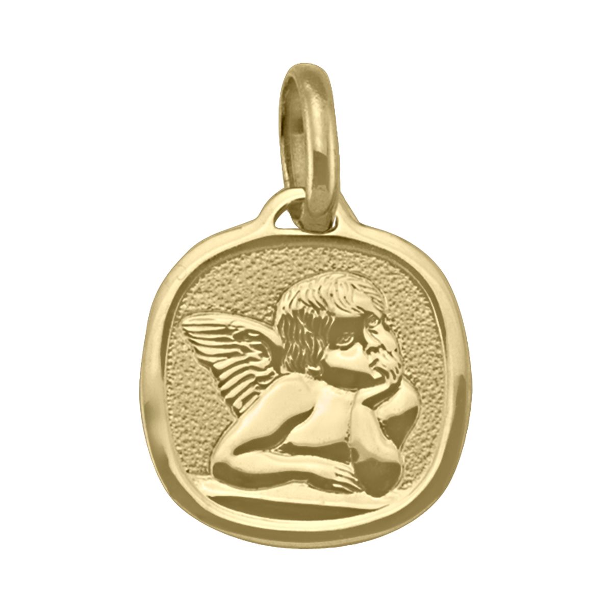 PAN0104, Gold Pendant, Angel