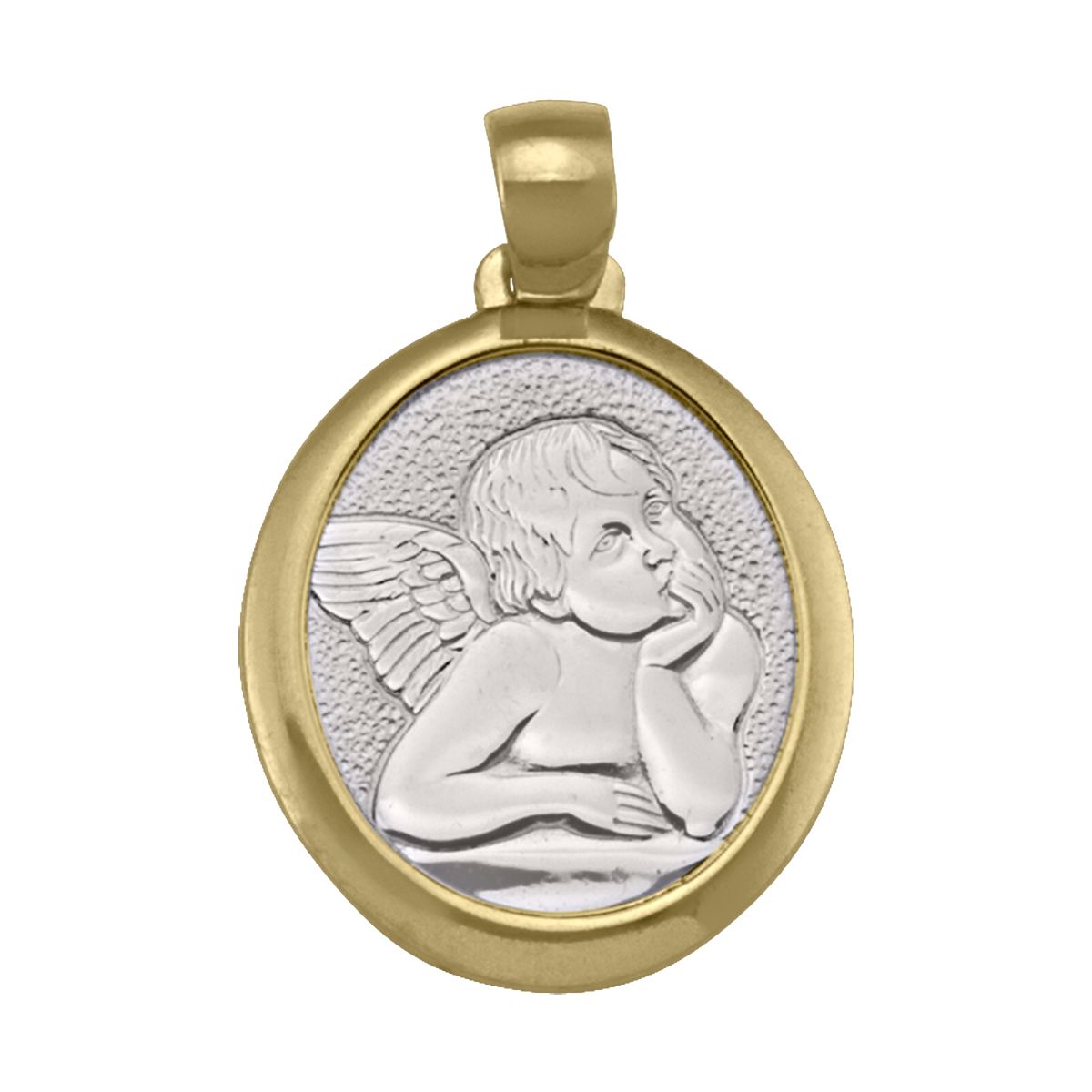 PAN0106, Gold Pendant, Angel