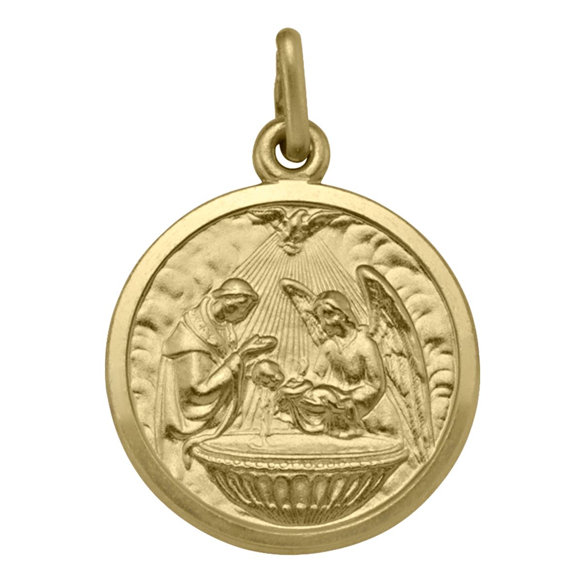 PB0101, Gold Pendant, Baptism