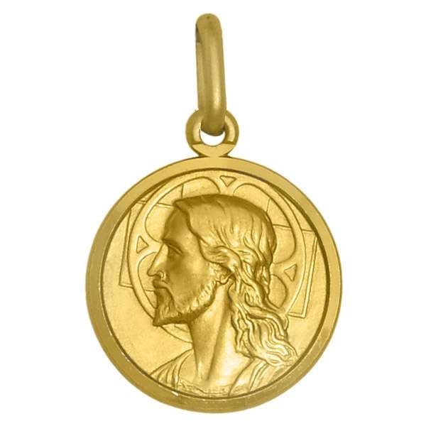 PJE0401, Gold Pendant, Jesus