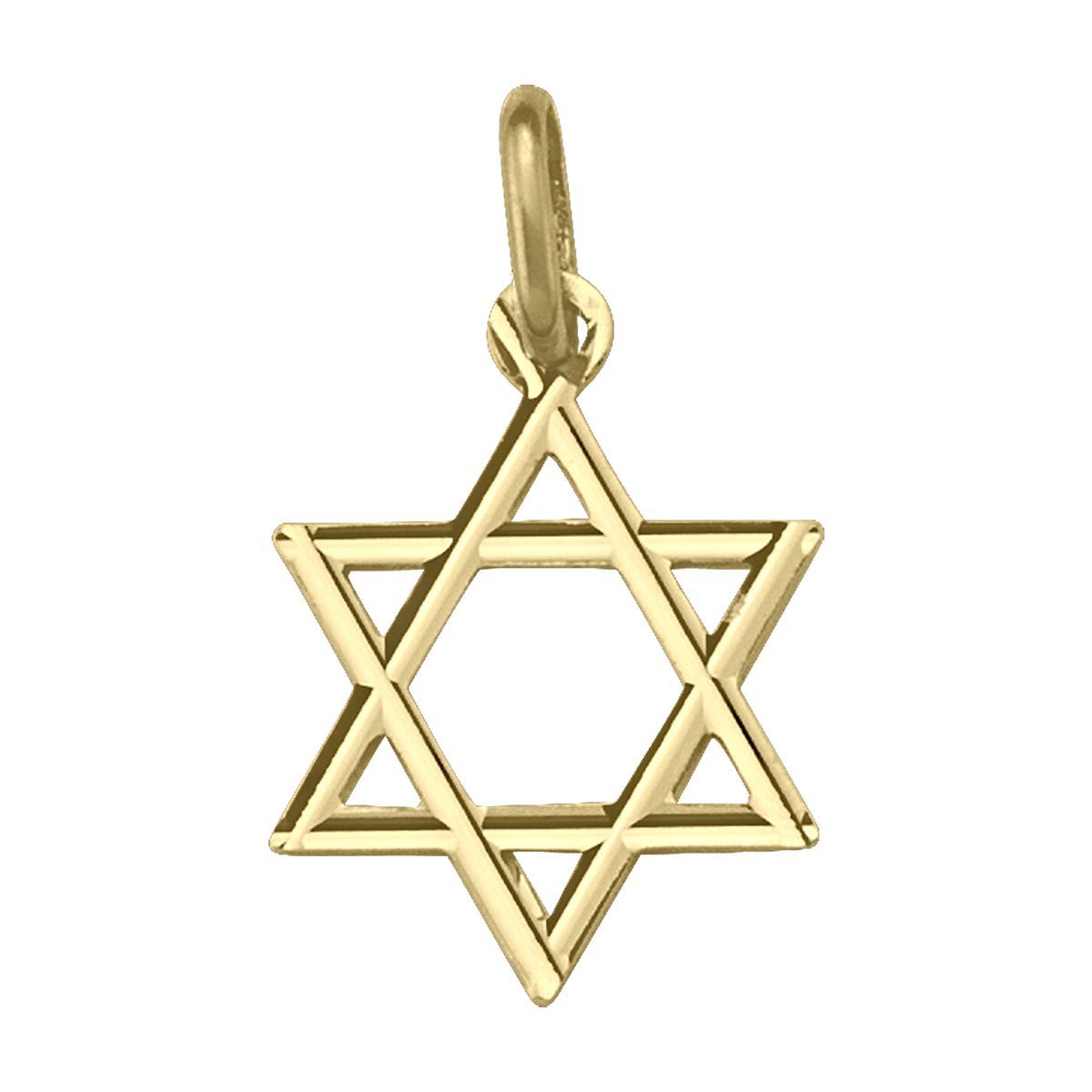 PSD0502, Gold Pendant, Star Of David