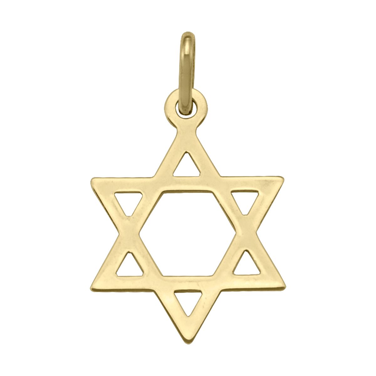PSD0502, Gold Pendant, Star Of David