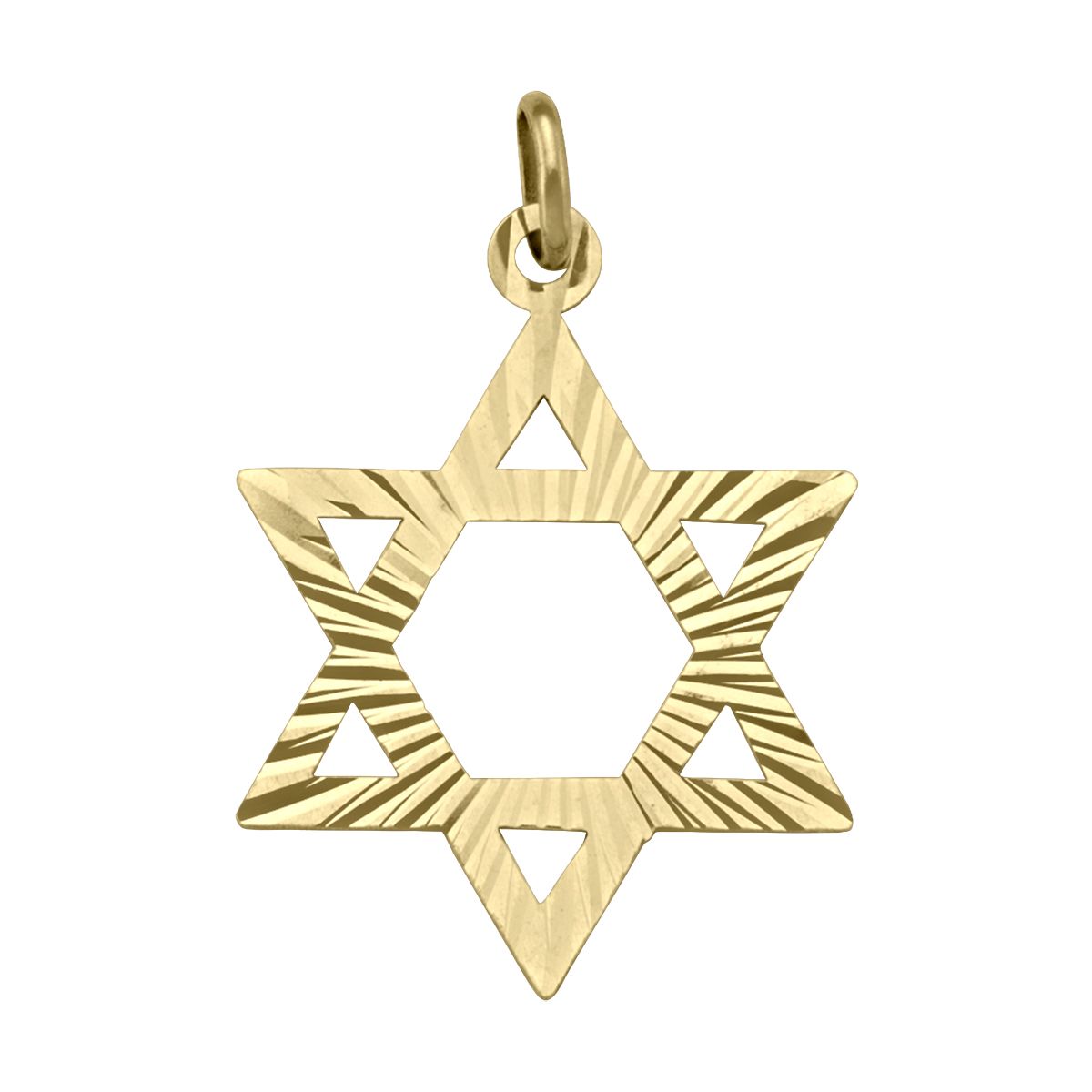 PSD0502, Gold Pendant, Star Of David