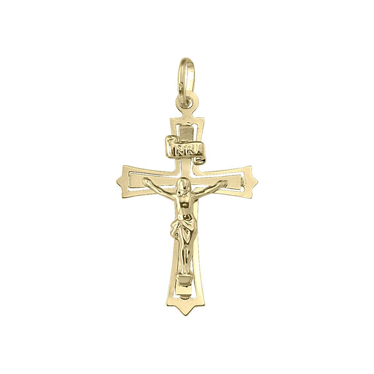 X0111, Gold Crucifix Cross