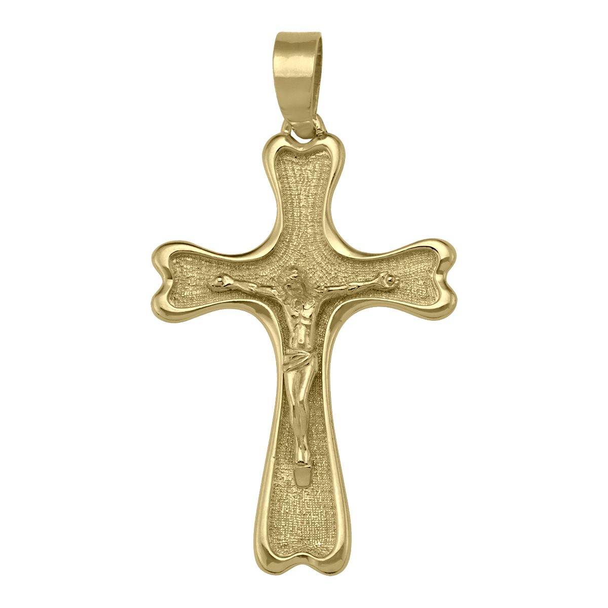 X0202, Gold Crucifix Cross