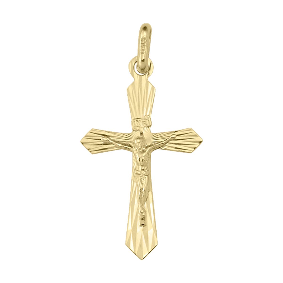 X0203, Gold Crucifix Cross