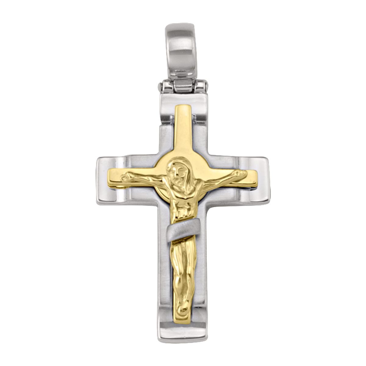 X0303, Gold Crucifix Cross