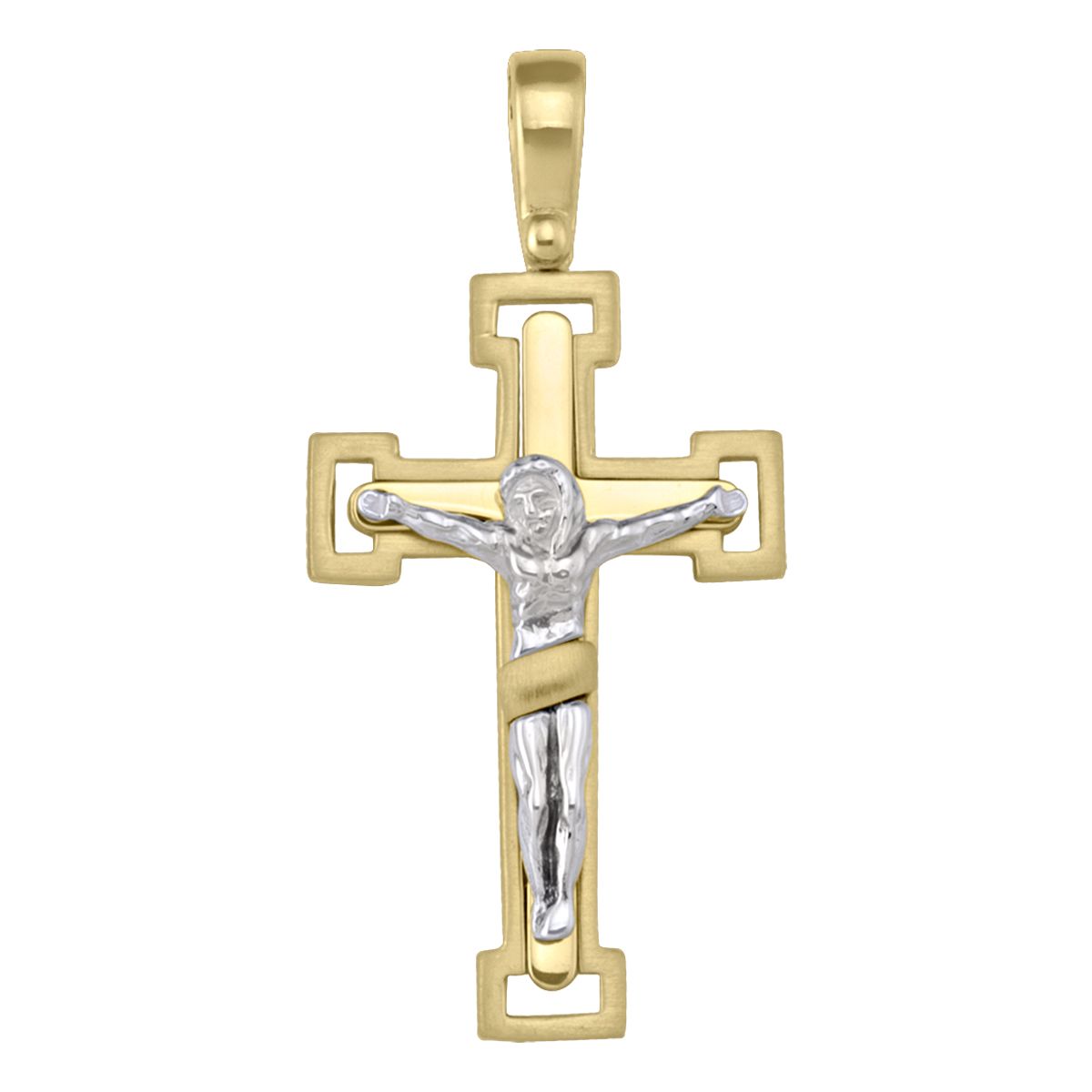 X0304, Gold Crucifix Cross