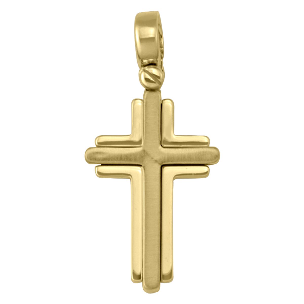 X0307, Gold Cross, Modern Design