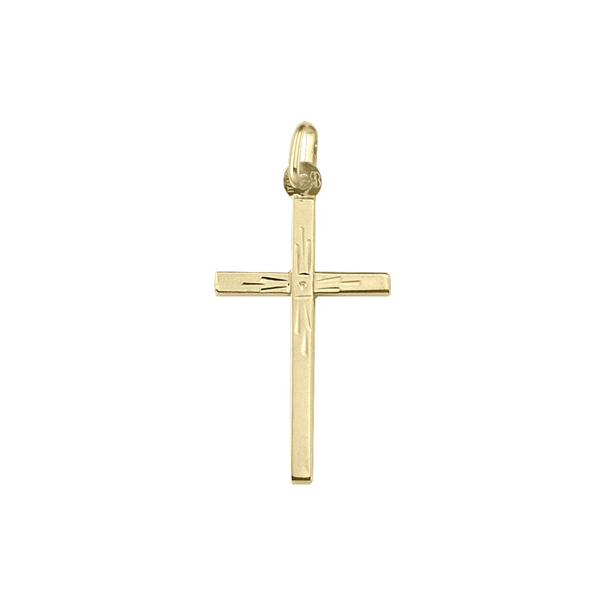 X0402, Gold Cross, Diamond Cut