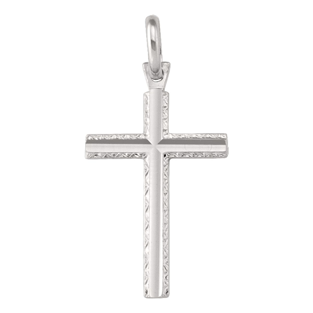 X0410, Gold Cross, Beveled Design