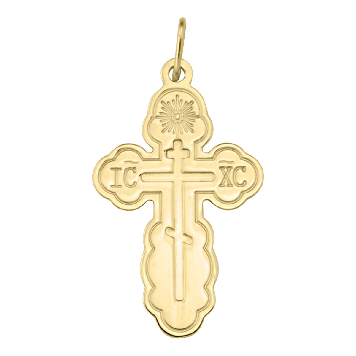 X0417, Gold Cross, Orthodox, St Olga