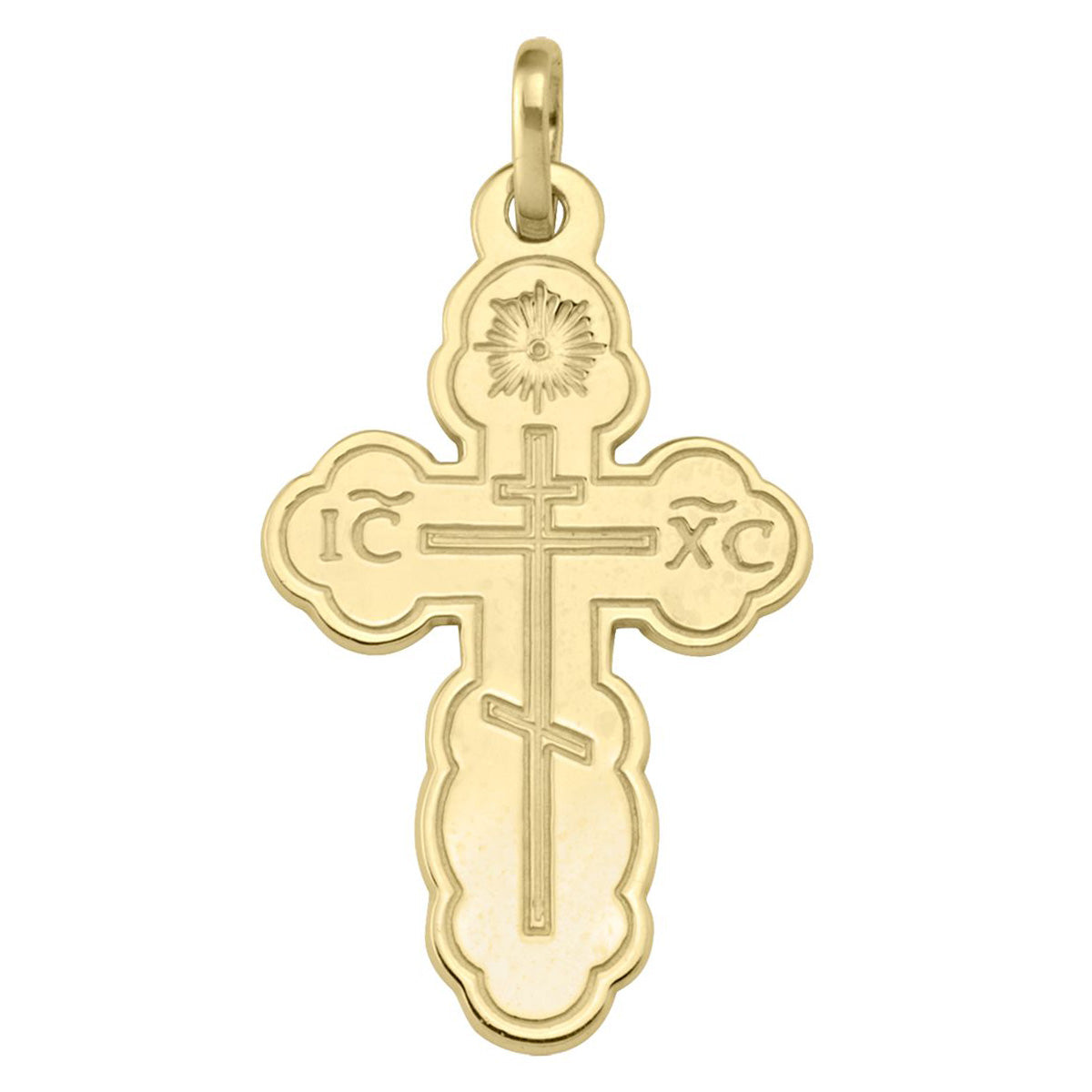 X0417, Gold Cross, Orthodox, St Olga