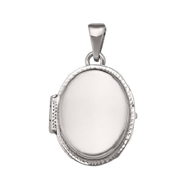 PL0104, Gold Locket, Oval Shape, Plain