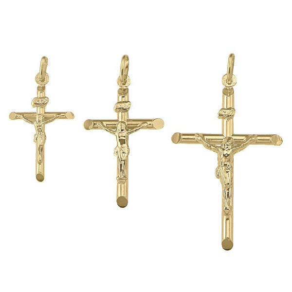 X0104, Gold Crucifix Cross