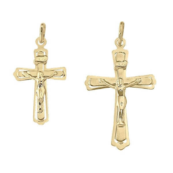 X0105, Gold Crucifix Cross