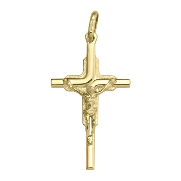 X0112, Gold Crucifix Cross