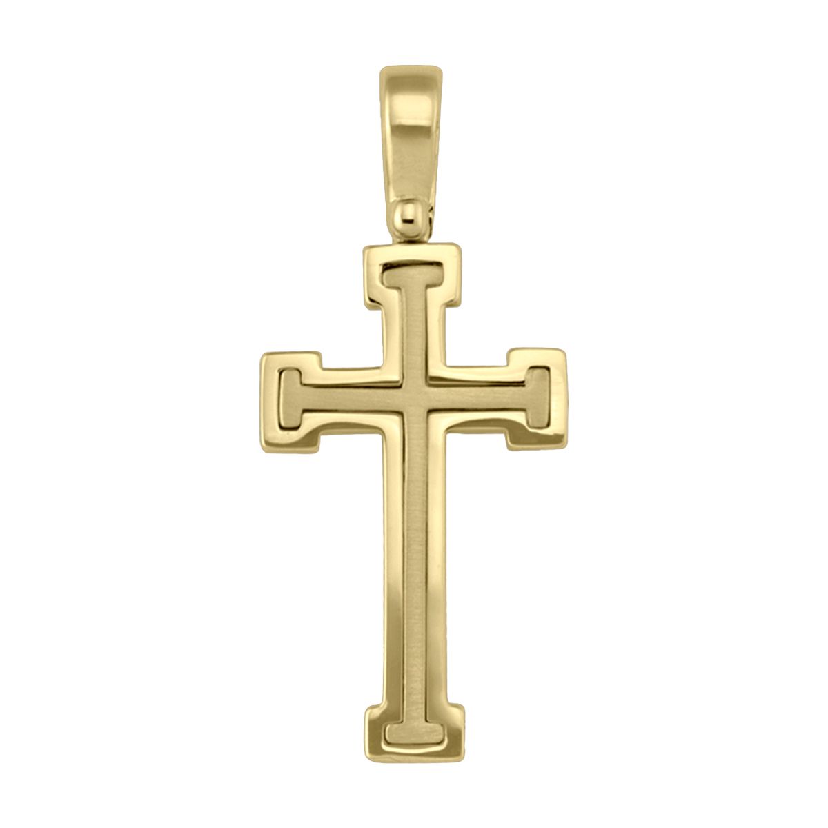 X0315, Gold Cross, Crossbar Design