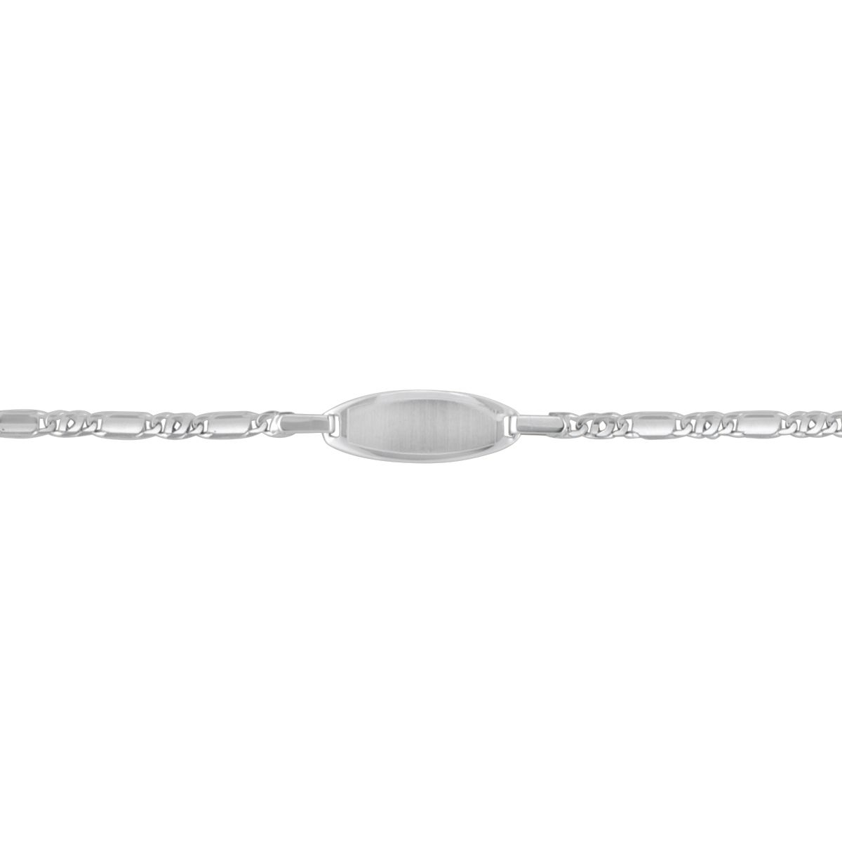 B0104, Gold Bracelet, Engravable ID, Yellow or White Gold